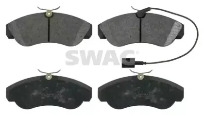 Комплект тормозных колодок, дисковый тормоз SWAG купить